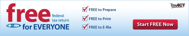 We're Ready Post Bannerv3 File your Taxes Now using TaxACT
