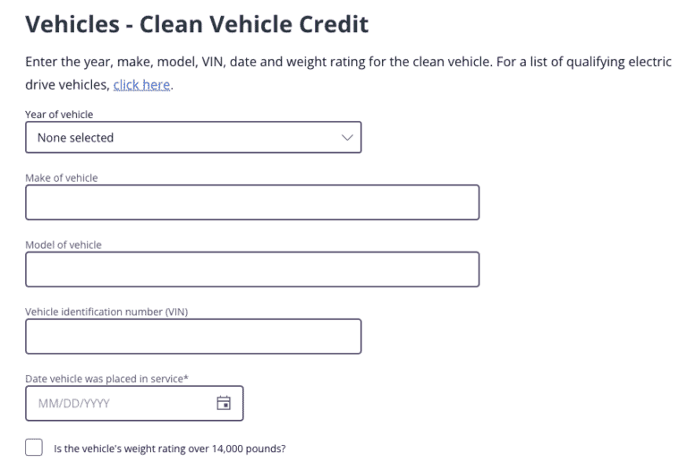Ev used car tax credit