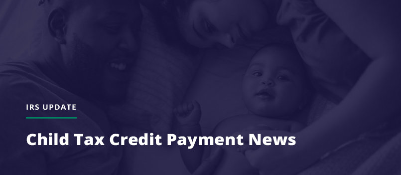 Child Tax Credit Monthly Payments