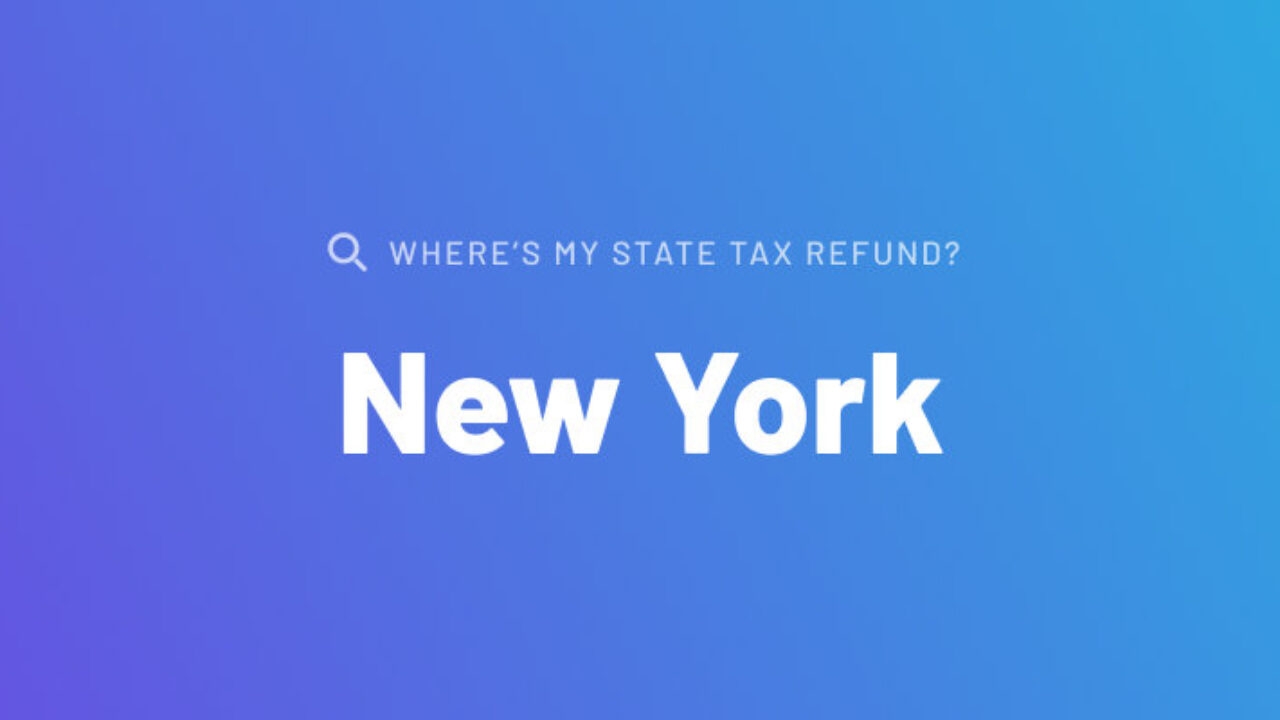 Where&rsquo;s My New York (NY) State Tax Refund | NY Tax Bracket | TaxAct