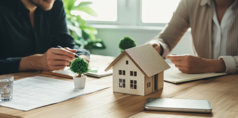 Two business owners discuss Schedule C vs Schedule E for business and rental income