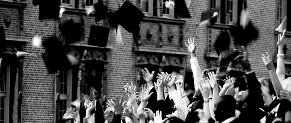 Group of Students Celebrating their Convocation