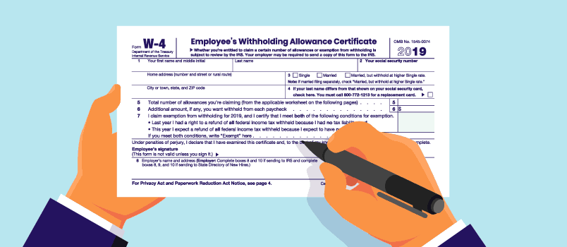 overview of form w-4