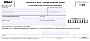 Understanding IRS Forms 1095-A, 1095-B, and 1095-C for Health Insurance ...