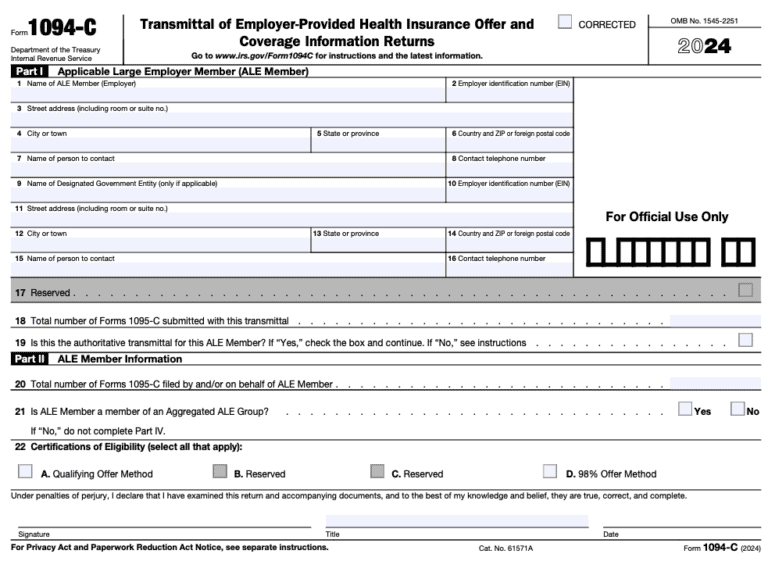 Understanding IRS Forms 1095-A, 1095-B, and 1095-C for Health Insurance ...