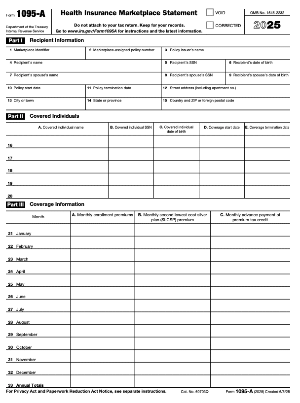 IRS 1095-A