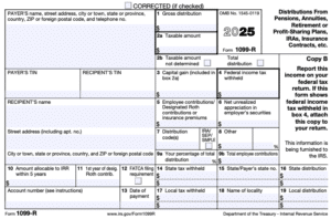 Guide to Tax Form 1099-R and RRB-1099 | TaxAct