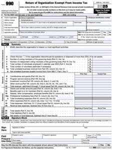 990 Example Guide to Form 990 and Its Schedules: Understanding Nonprofit Tax Filing