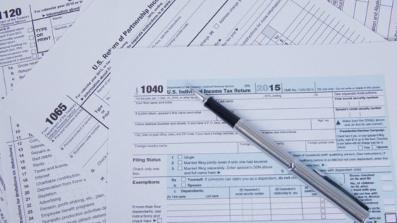 tax form list