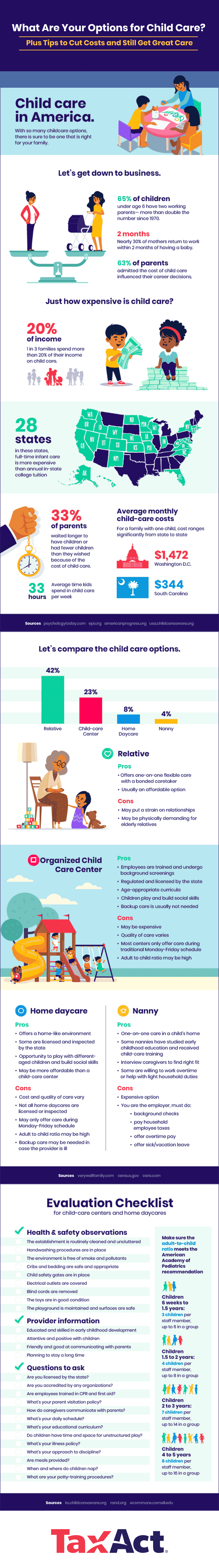 What are your options for child care